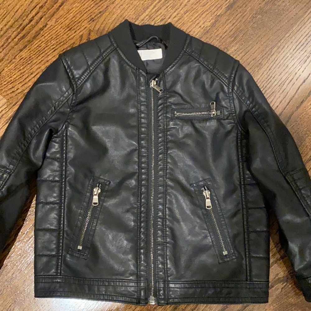 Faux Leather Jacket